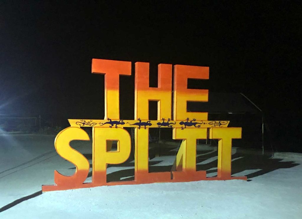 SPBE ferry approaching Caye Caulker